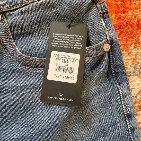 True Religion Denim Shorts - Picture 3 of 12